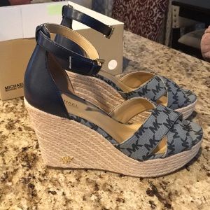 New!!Michael Kors Eleanora Wedge